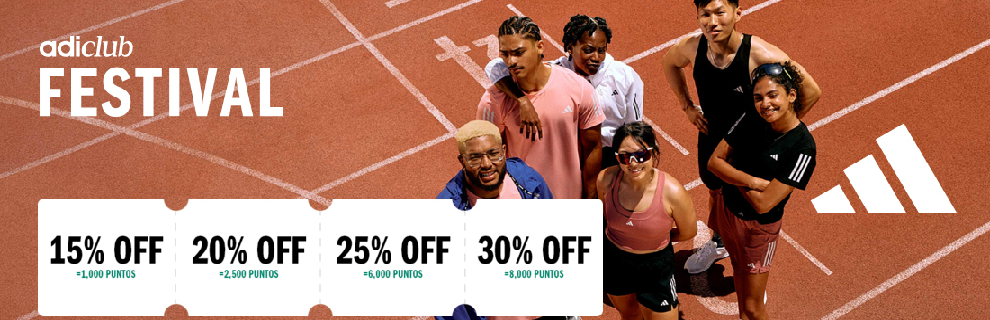 50% OFF para miembros adiclub